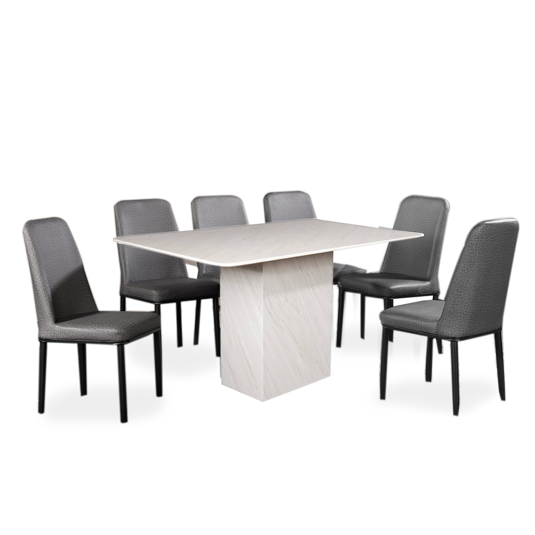 TIVOLLI II Marble Dining Table with Chair