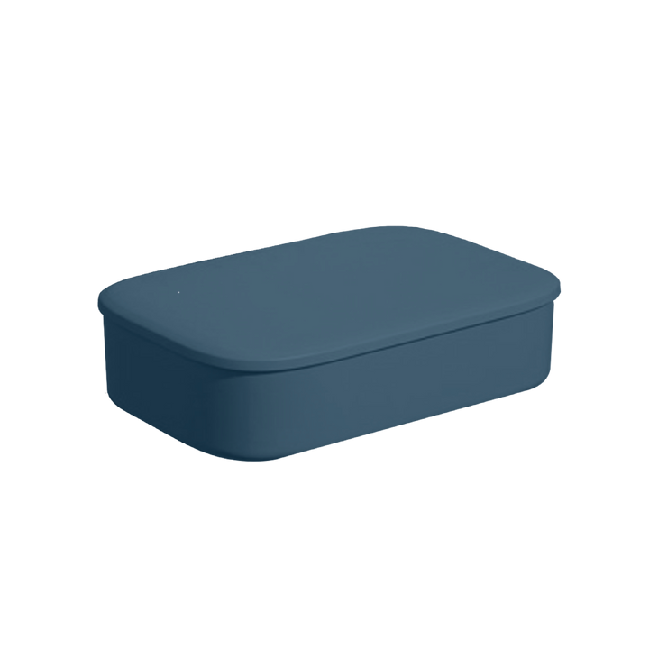 Flat Multipurpose Plastic Storage Box With Lid