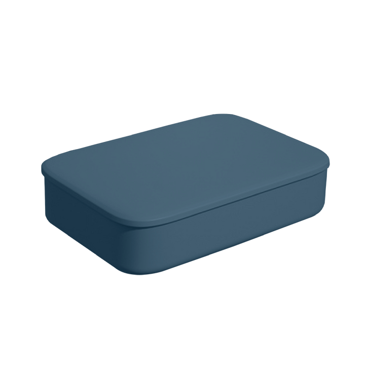 Flat Multipurpose Plastic Storage Box With Lid