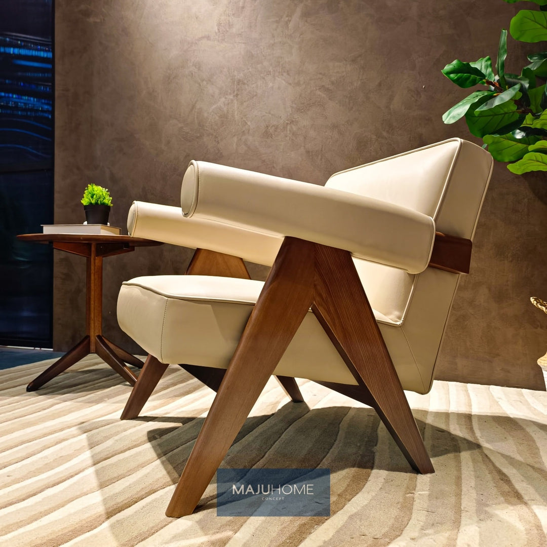 ROLLY Lounge Chair (Walnut)