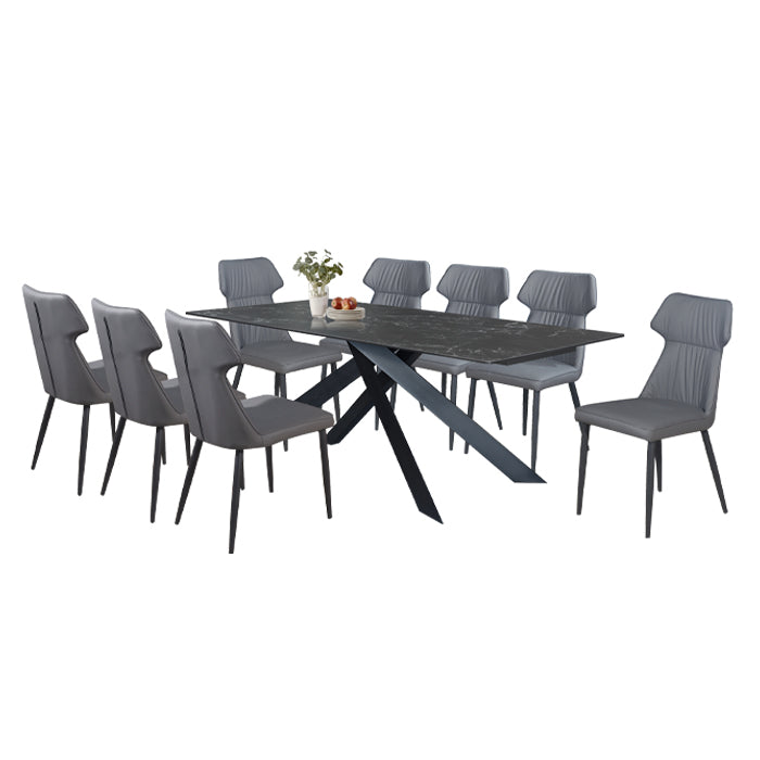 ROSSI 6 Seater Ceramic Dining Set