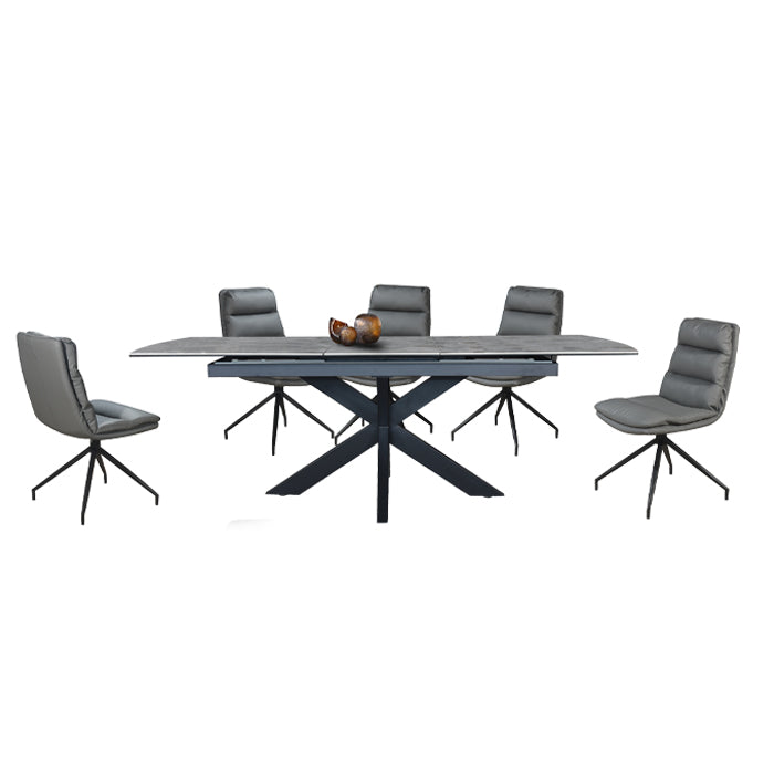 LUCA Extendable Ceramic Dining Table
