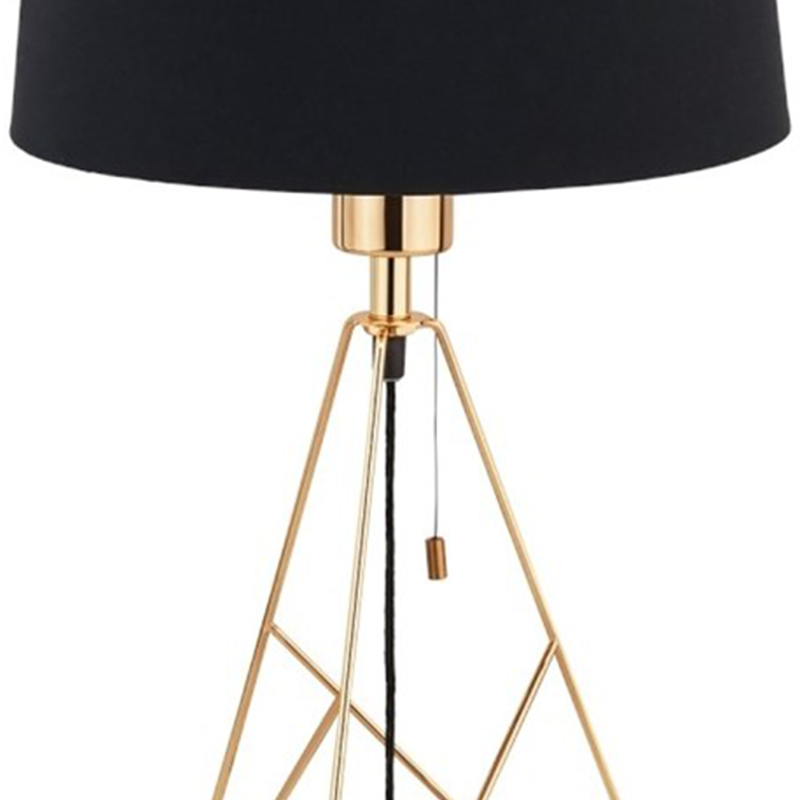 CAMPORALE Table Lamp (Brass Steel+Black)