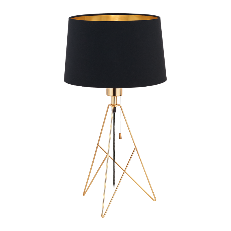 CAMPORALE Table Lamp (Brass Steel+Black)