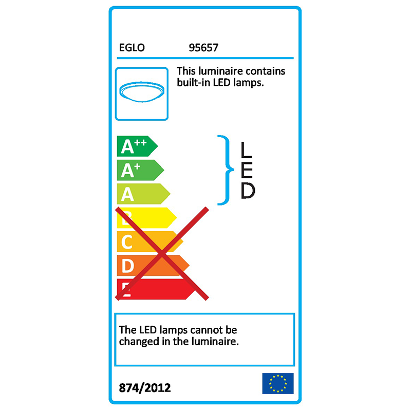 FRADELO Wall / Ceiling Lamp