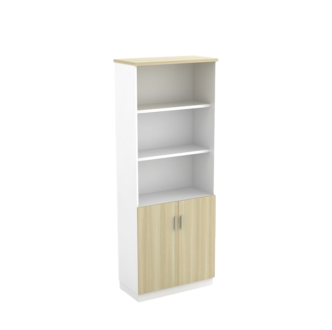 BZEES High Cabinet with Semi Swinging Door