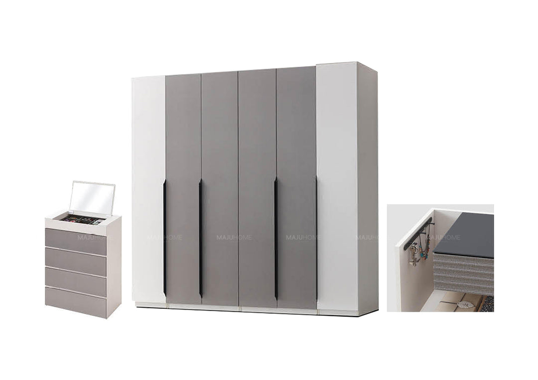 B188-W8F Designer Bedroom Set