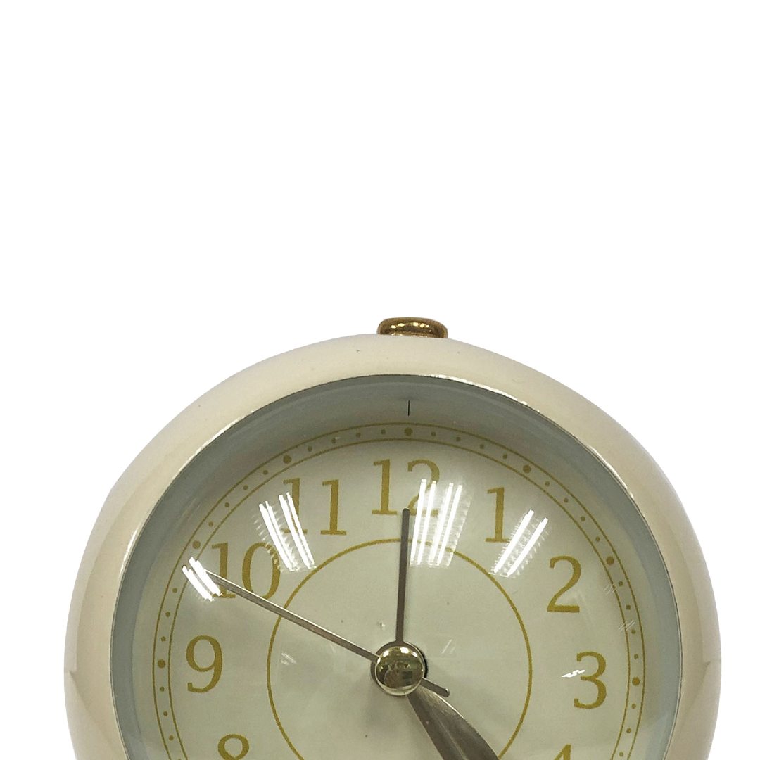 Ball Shape Silent Metal Alarm Clock
