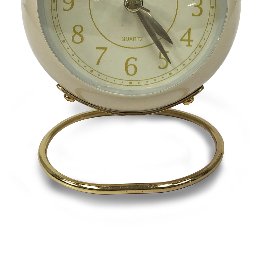 Ball Shape Silent Metal Alarm Clock