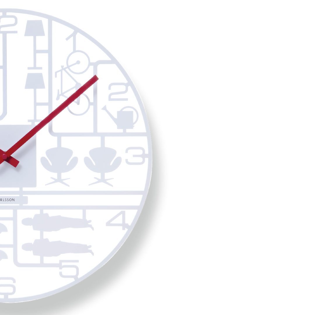 KARLSSON Model Kit Plastic Wall Clock 16"