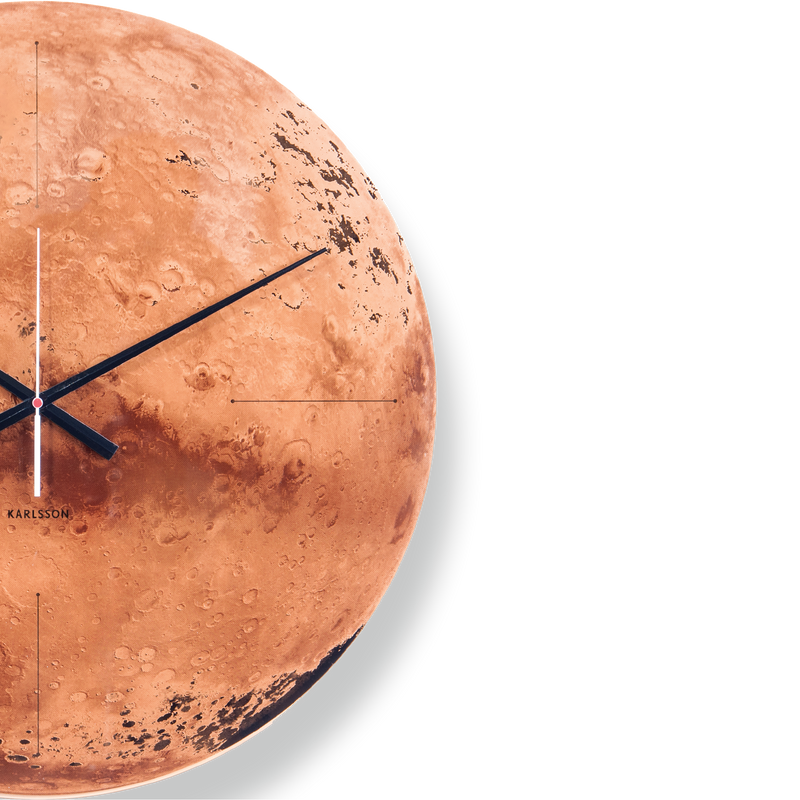 KARLSSON Mars Wall Clock 24"