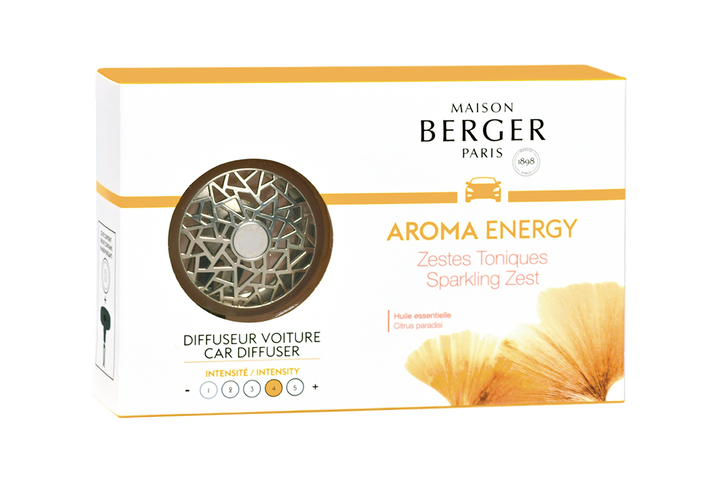MAISON BERGER PARIS Car Diffuser Aroma Energy