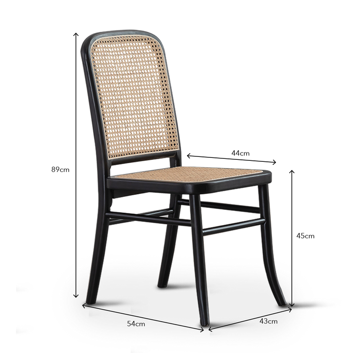 CLARA Rattan Dining Chair