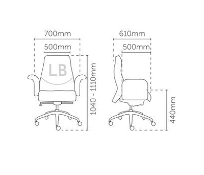 MEET Low Back Chair