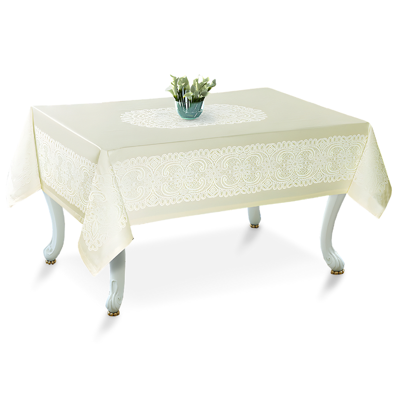 ROYAL Cream Table Cloth