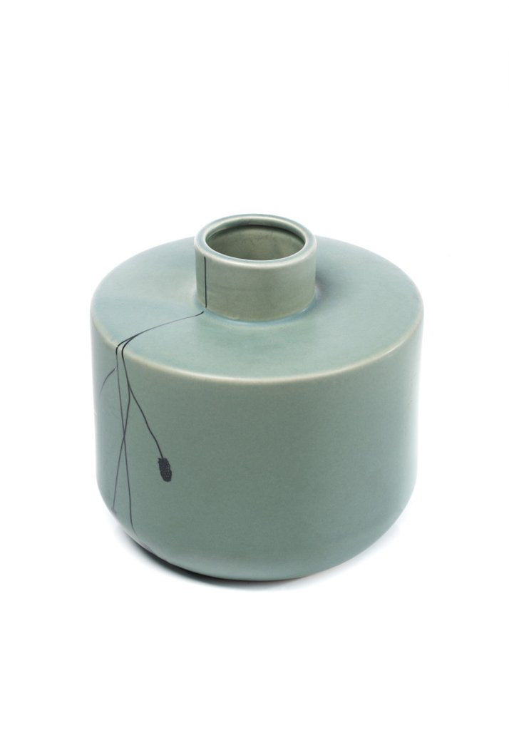 FLOR Ceramic Deco Vase (3 Colour Options)
