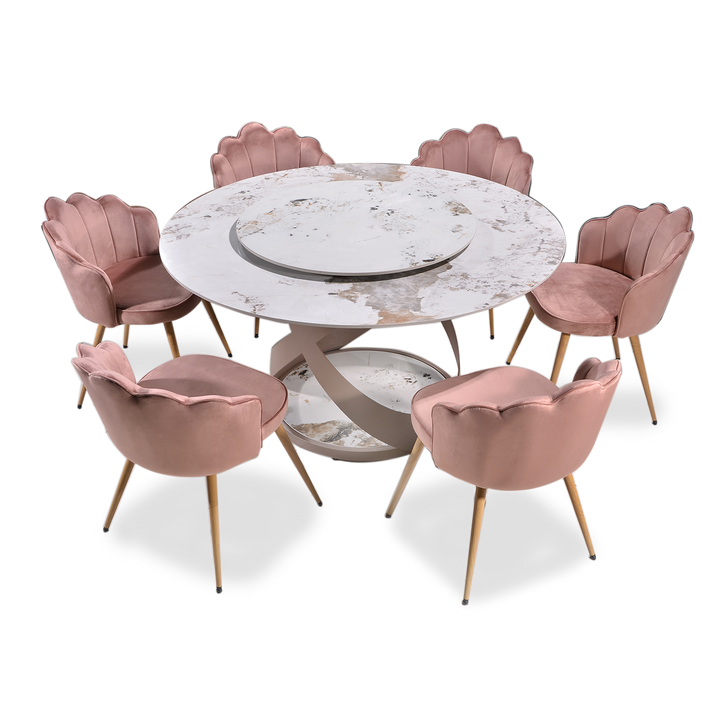 ALETHA Marble Dining Table