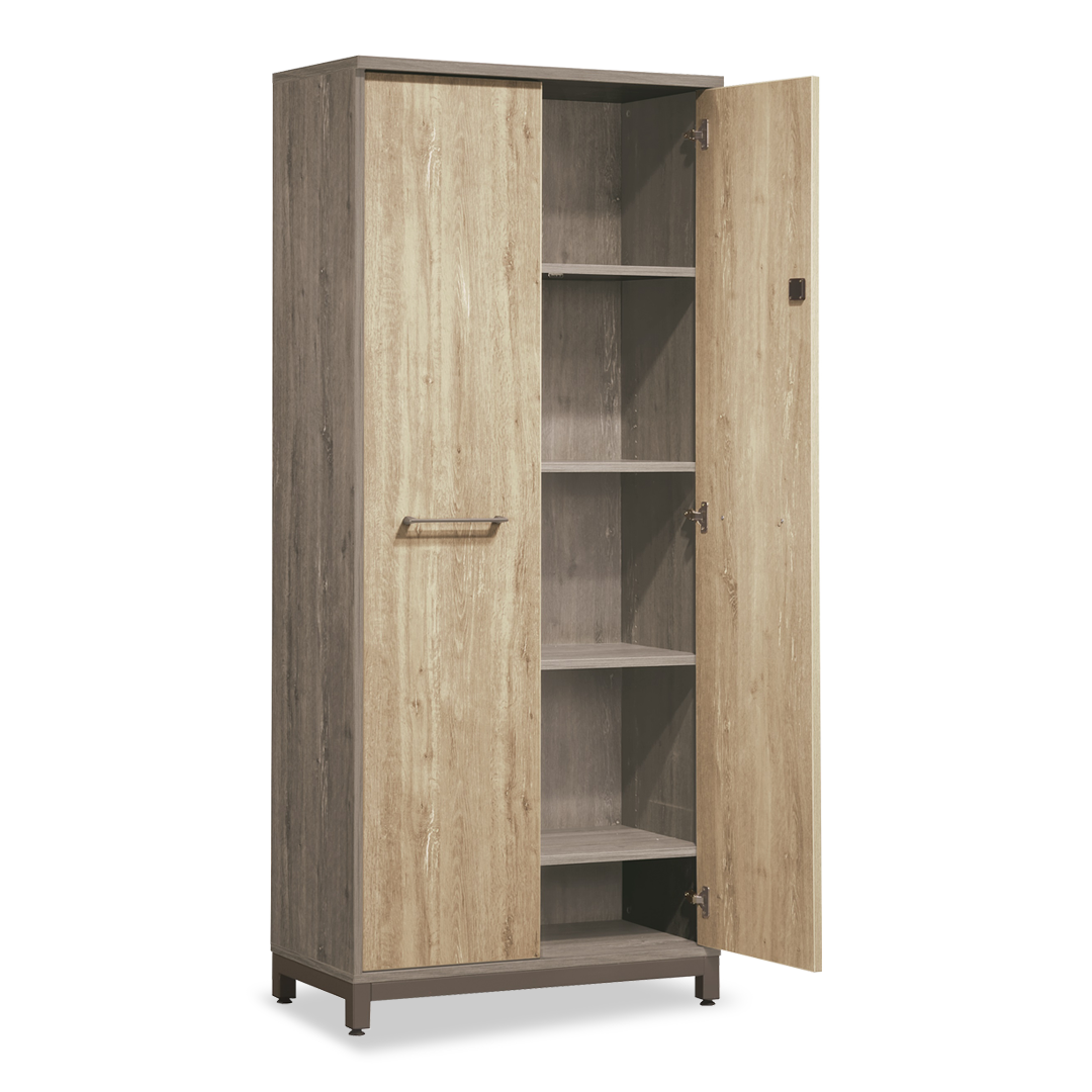 TUCANA High Cabinet with Wooden Door