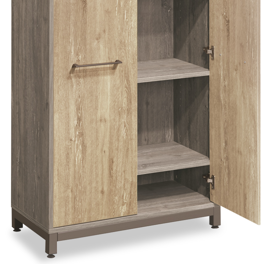 TUCANA Medium Cabinet with Wooden Door