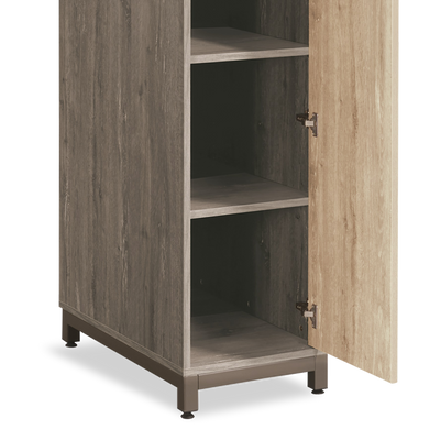 TUCANA Single Medium Cabinet with Wooden Door