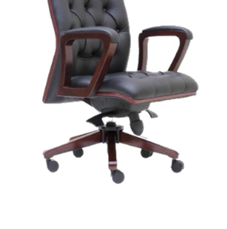 DUTY Wooden High Back Chair