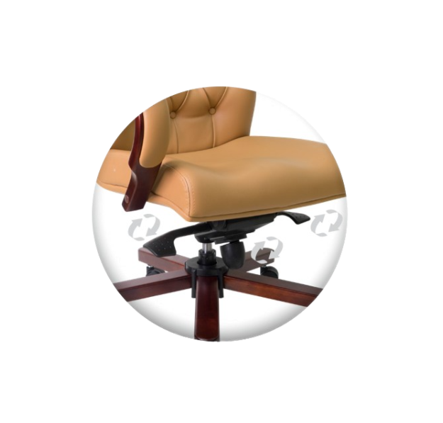 RITZ Wooden High Back Chair