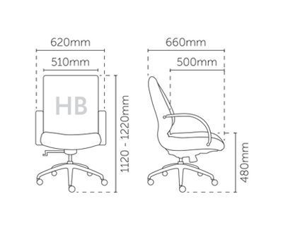 BOSSI High Back Chair