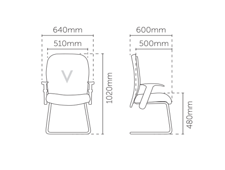 INOV Visitor Chair