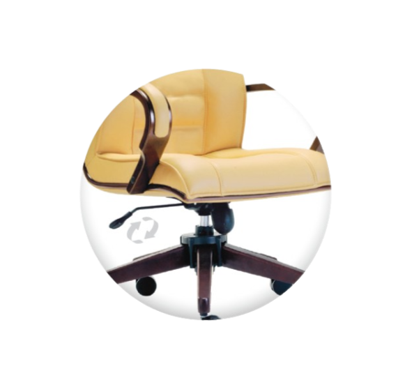 BAAS Wooden High Back Chair