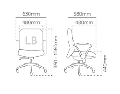 MOST Executive Low Back Chair