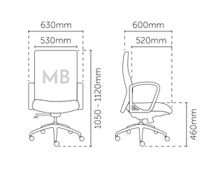 CHALLENGE Executive Medium Back Chair