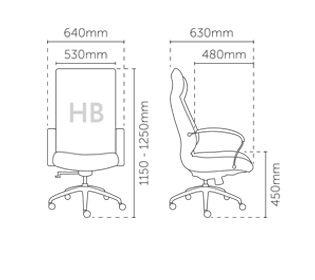 PROVE High Back Chair
