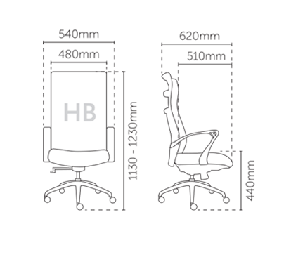 POINT High Back Chair