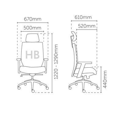 LIPS 2 High Back Chair