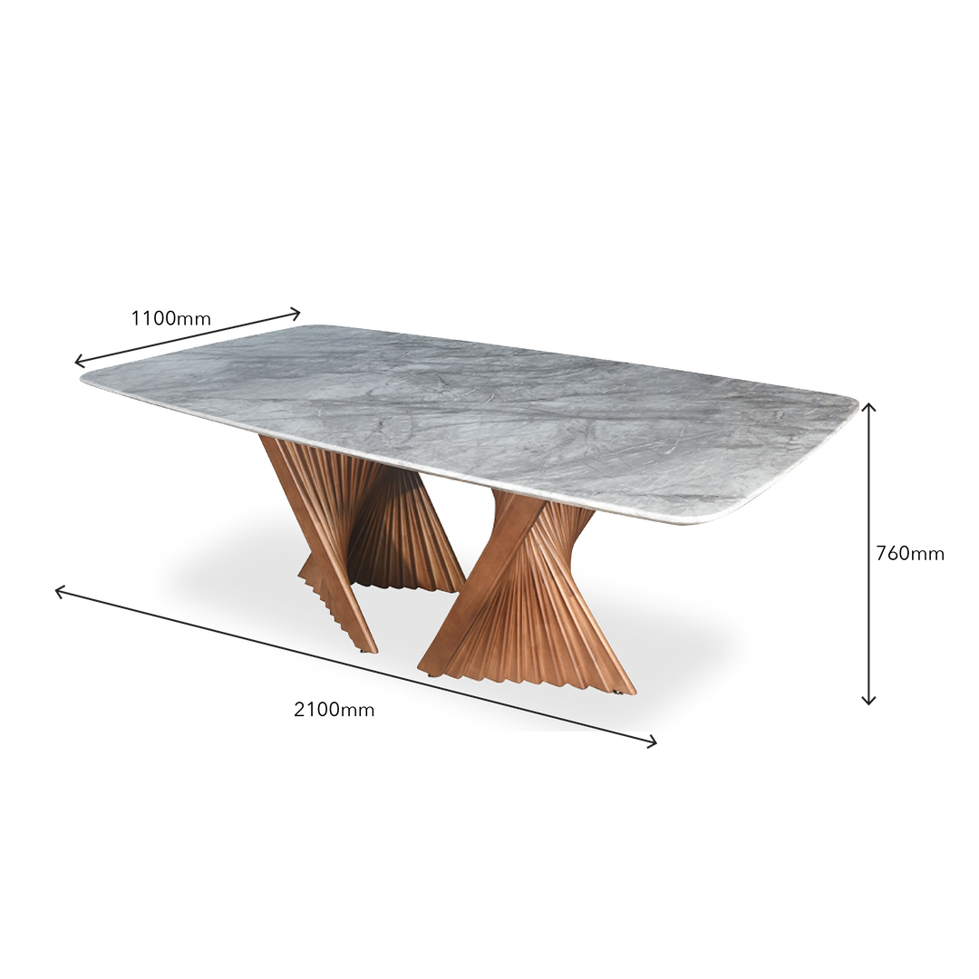 EVAN Marble Dining Table