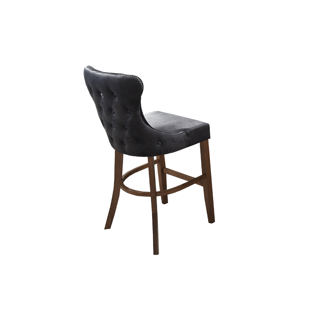 EVERETT Bar Chair Charcoal Grey