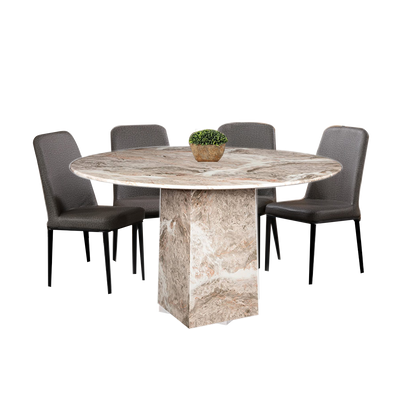 BRIO I Marble Dining Table with Chair