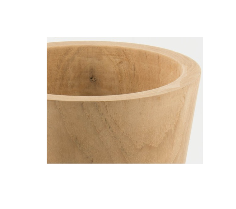 SIMPLE Wood Decor Pot