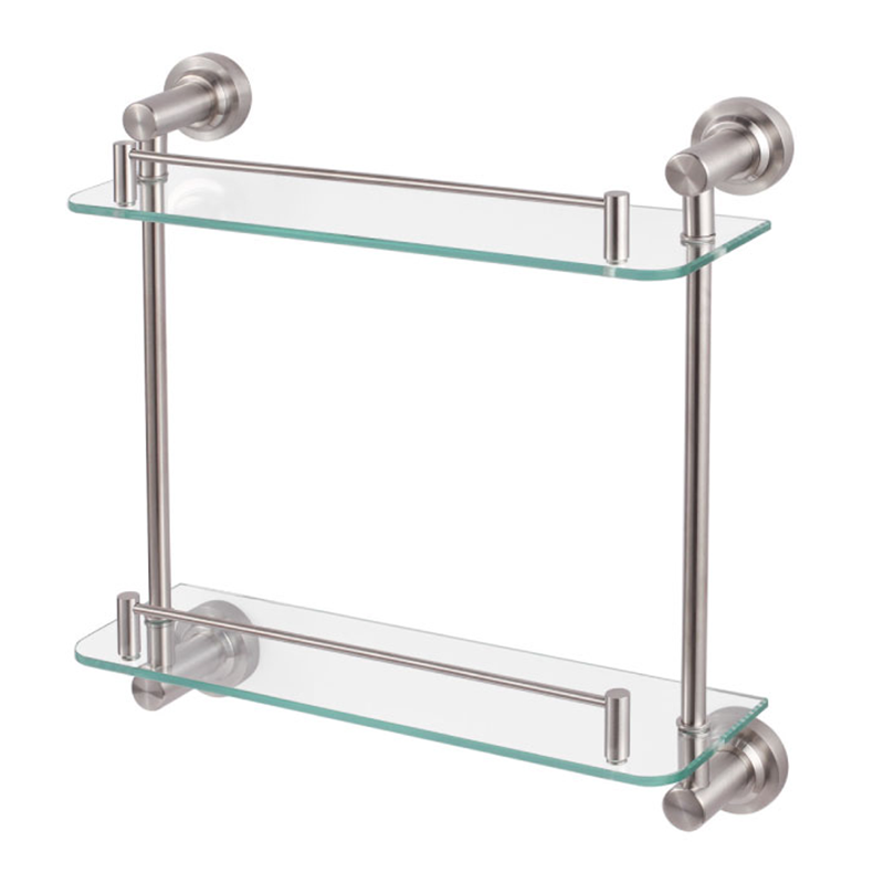 MORGAN Double Glass Shelf