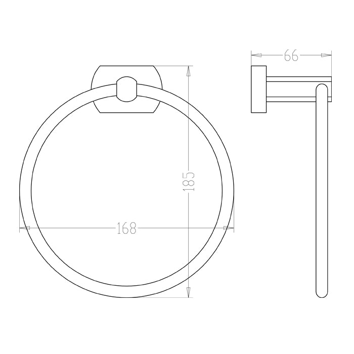 DANISH Towel Ring