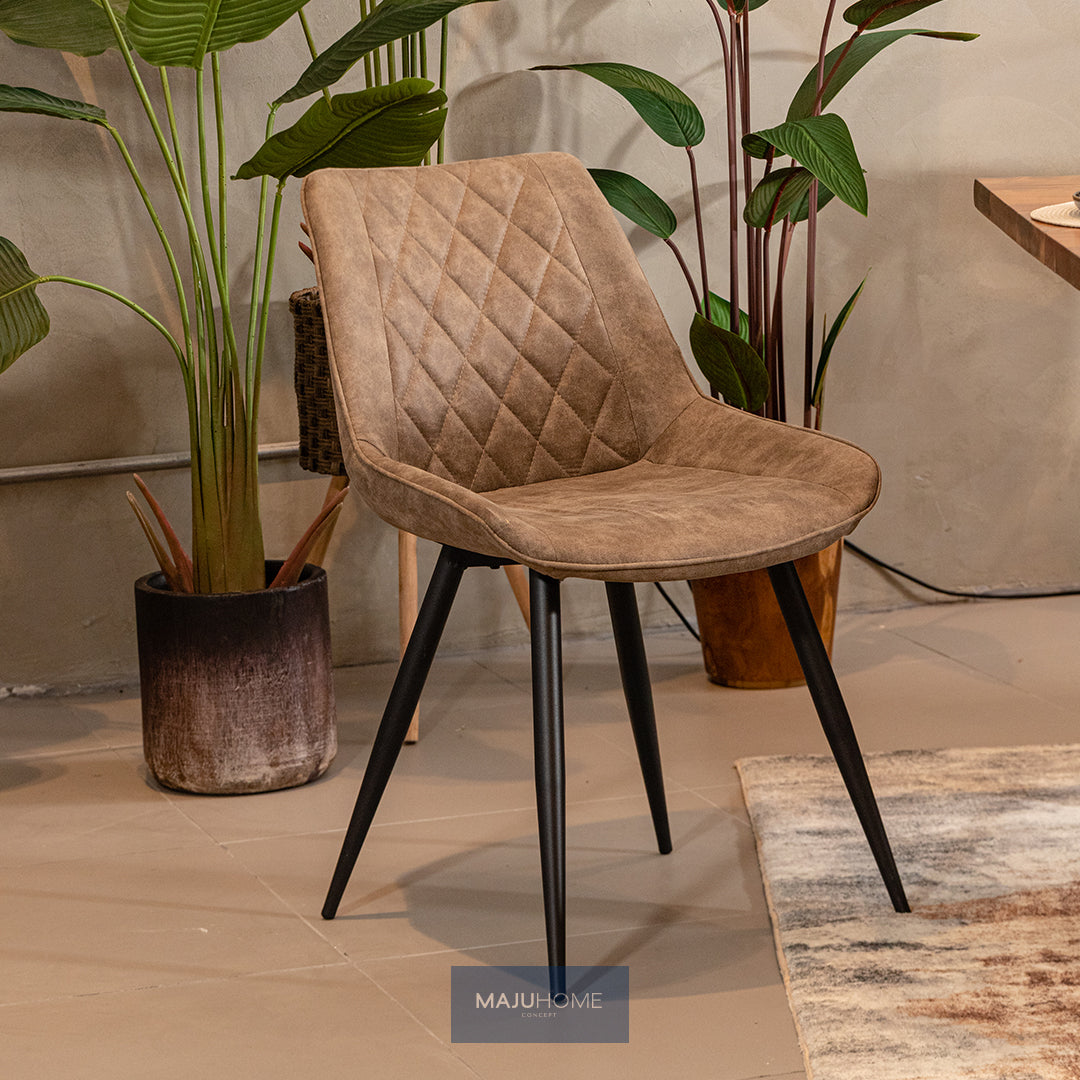 MIKA Dining Chair (Brown)