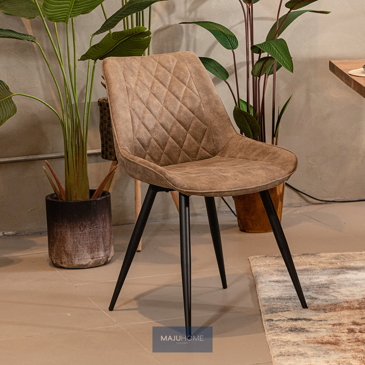 MIKA Dining Chair (Brown)