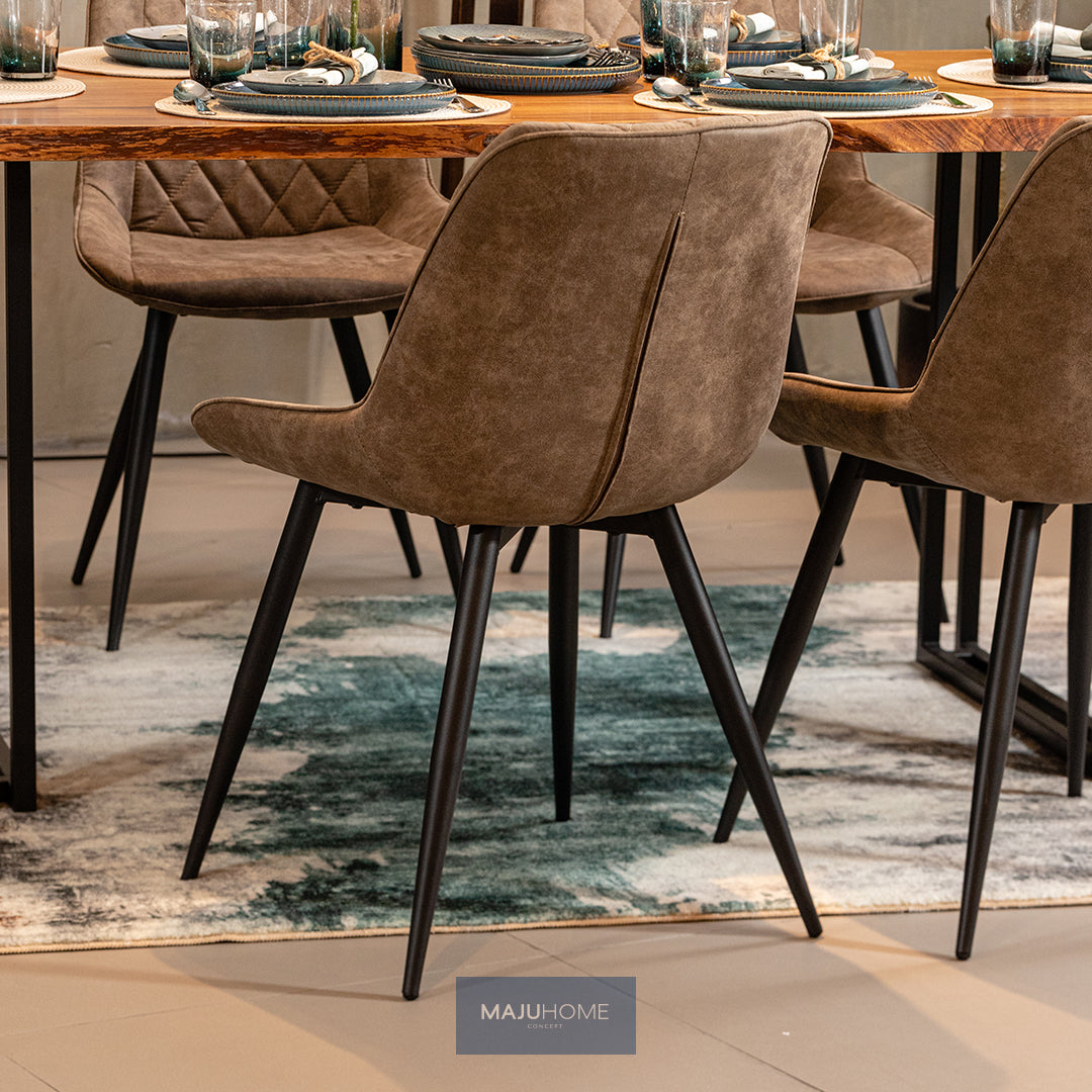 MIKA Dining Chair (Brown)