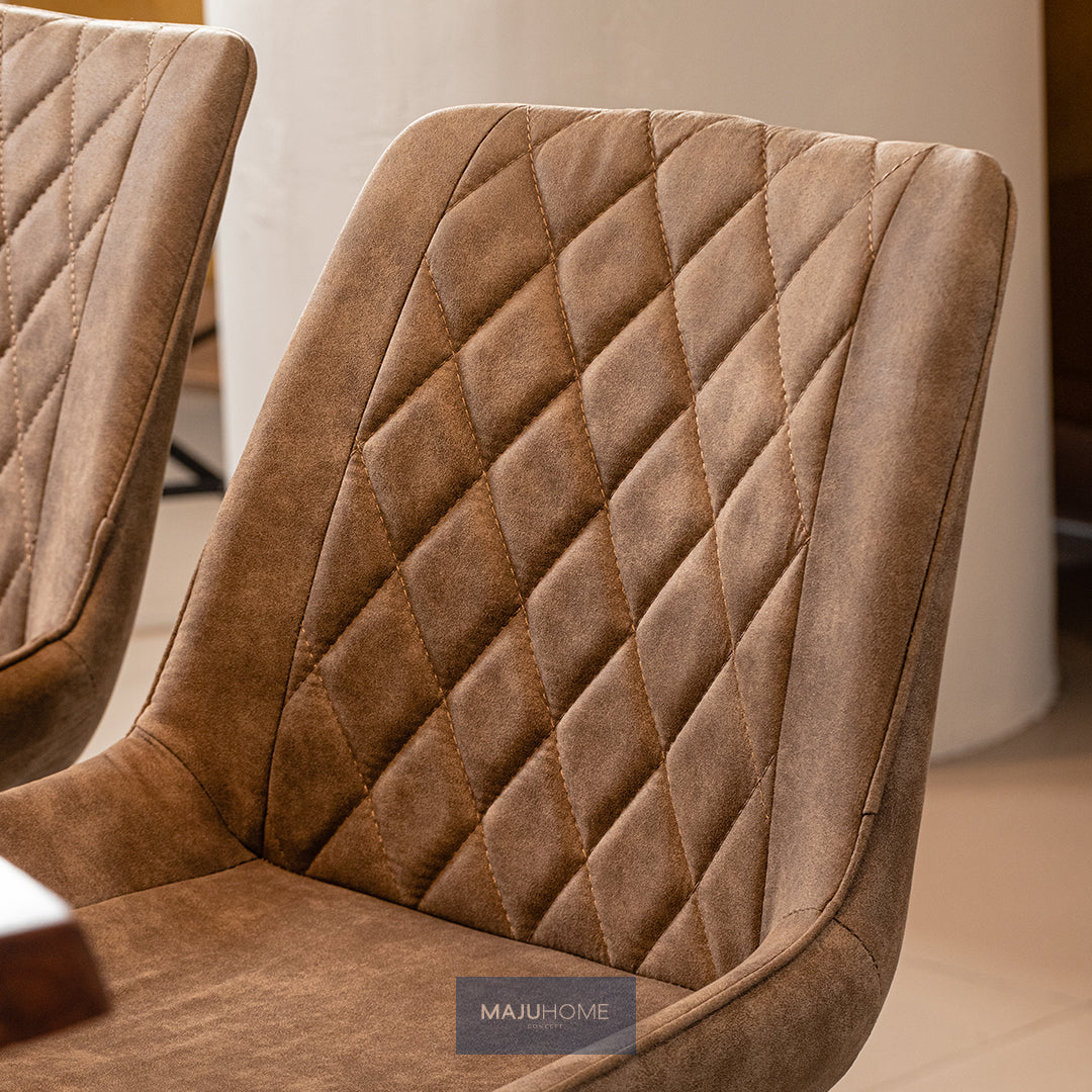 MIKA Dining Chair (Brown)