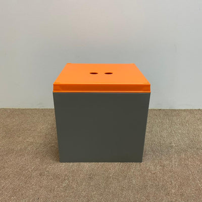 MINI CUBE (GREY-ORANGE)