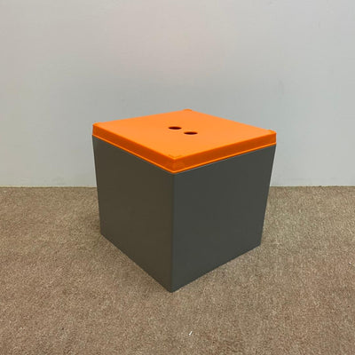 MINI CUBE (GREY-ORANGE)