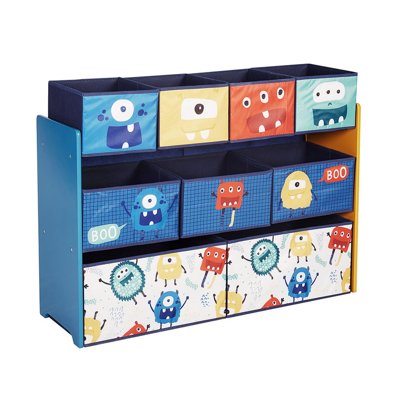 MONSTER Kids Organiser with Storage Box