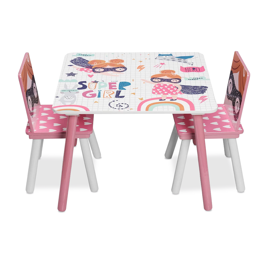 SUPERGIRL Kids Table Set