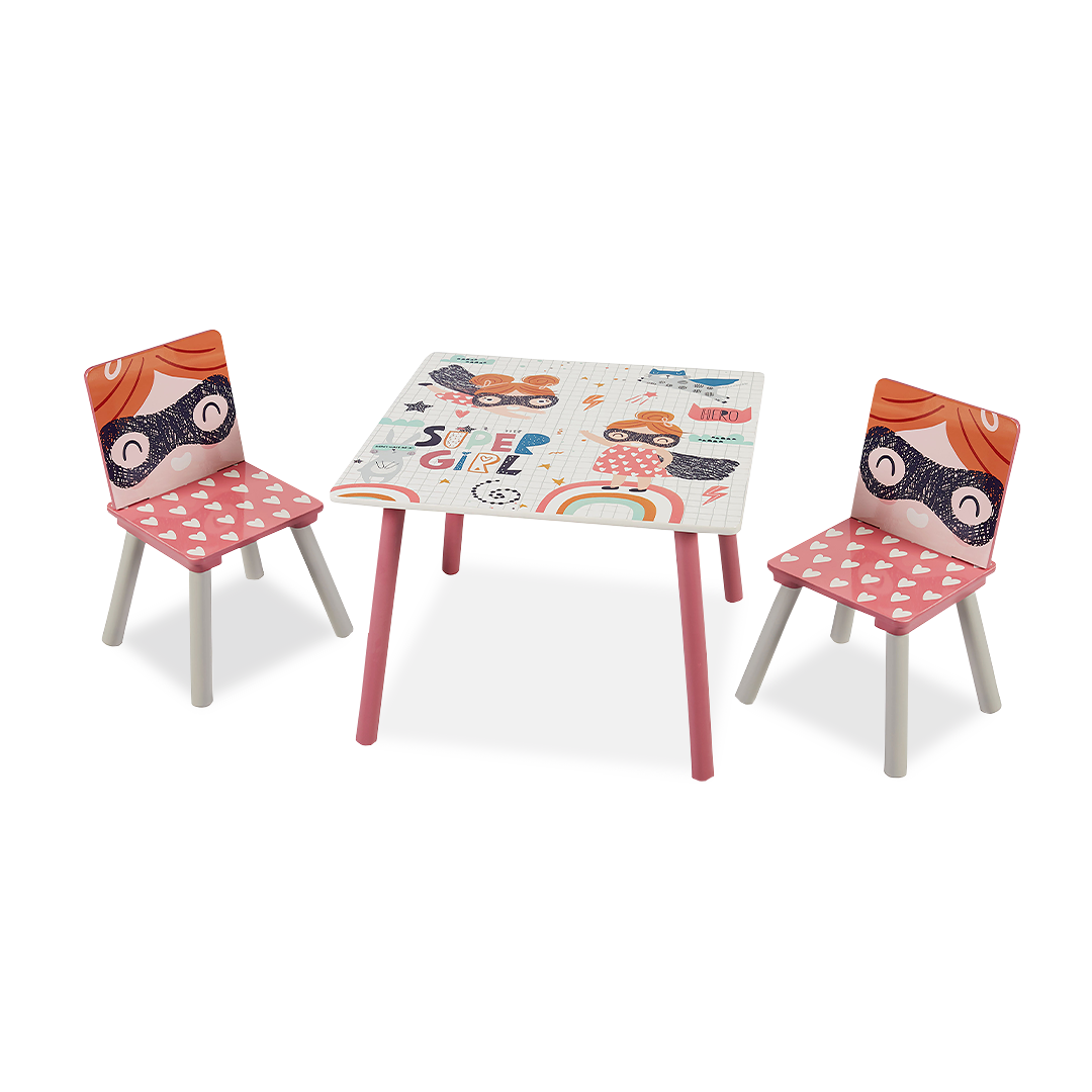 SUPERGIRL Kids Table Set