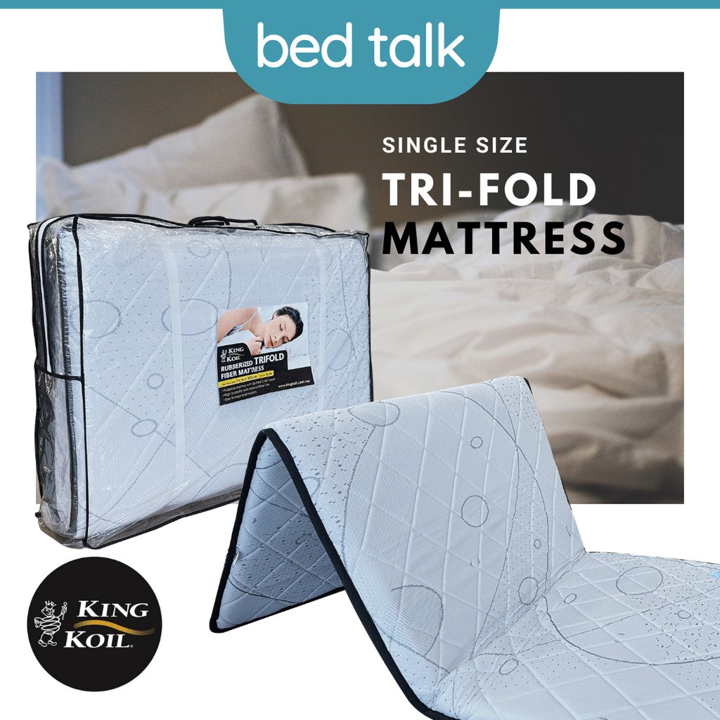King Koil Tri-Fold Nature Fiber Mattress